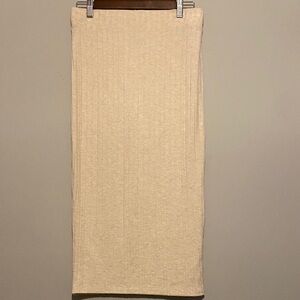 Universal Thread Cream Pencil Skirt